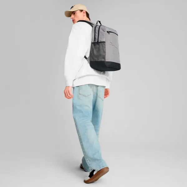 Рюкзак Puma Buzz Heather  / Черный Серый / 28л photo 8