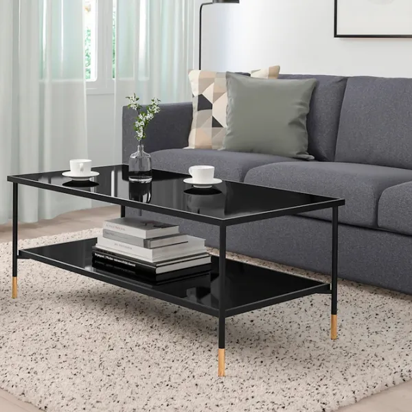 Măsuță de cafea Ikea Asperod 5290147 Black photo 2