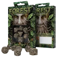 Joc de masă Q-Workshop Forest Dice Set: Savannah 3+/ Set de cuburi