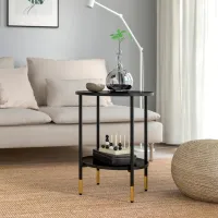 Журнальный столик Ikea Asperod 5290148 Черный photo 2