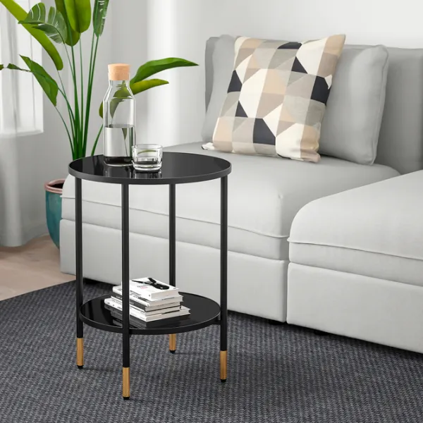 Măsuță de cafea Ikea Asperod 5290148 Black photo 4