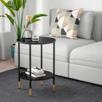 Журнальный столик Ikea Asperod 5290148 Черный photo 4