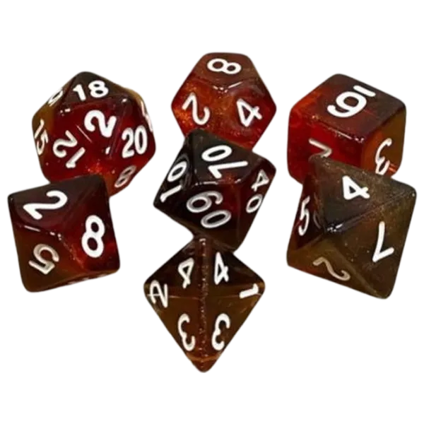 Joc de masă Games 7 Days Double Glitter 7 Dice 3+/ Set de cuburi photo 1 Joc de masă Games 7 Days Double Glitter 7 Dice 3+/ Set de cuburi photo 1