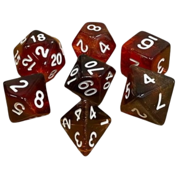 Joc de masă Games 7 Days Double Glitter 7 Dice 3+/ Set de cuburi photo 1 Joc de masă Games 7 Days Double Glitter 7 Dice 3+/ Set de cuburi photo 1