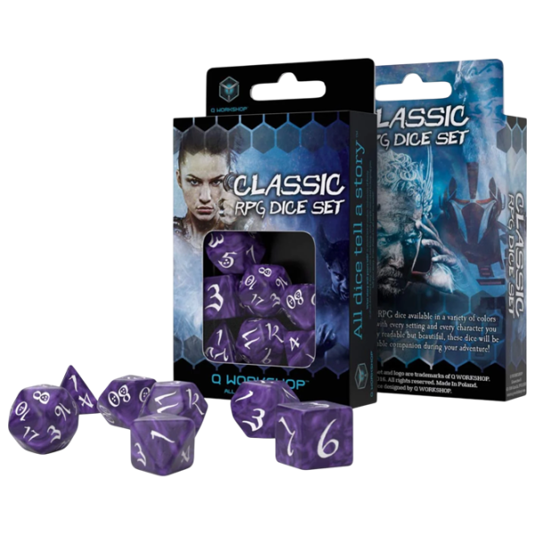 Joc de masă Q-Workshop Classic RPG 3+/ Set de cuburi photo 1