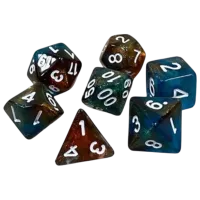 Joc de masă Games 7 Days Double Glitter 7 Dice 3+/ Set de cuburi