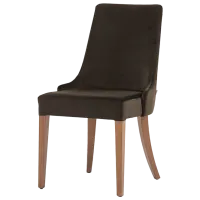 Scaun de bucătărie Dogtas Gold Stofă/ Dark Brown Wood