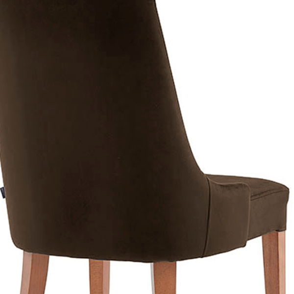 Кухонный стул Dogtas Gold Ткань/ Тёмно-коричневый Wood photo 4 Кухонный стул Dogtas Gold Ткань/ Тёмно-коричневый Wood photo 4