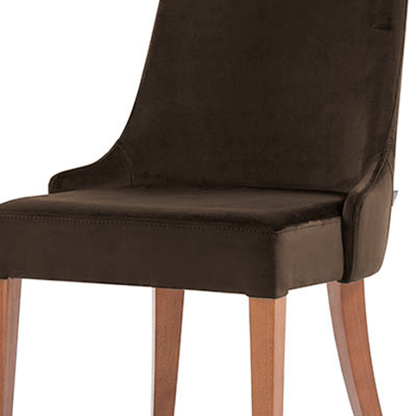 Кухонный стул Dogtas Gold Ткань/ Тёмно-коричневый Wood photo 5 Кухонный стул Dogtas Gold Ткань/ Тёмно-коричневый Wood photo 5