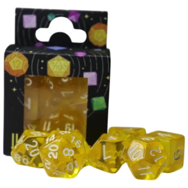 Настольная игра Games 7 Days Transparent 7 Dice 3+/ Набор кубиков photo 1