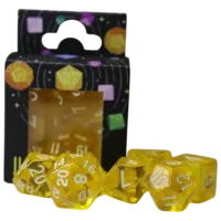 Joc de masă Games 7 Days Transparent 7 Dice 3+/ Set de cuburi