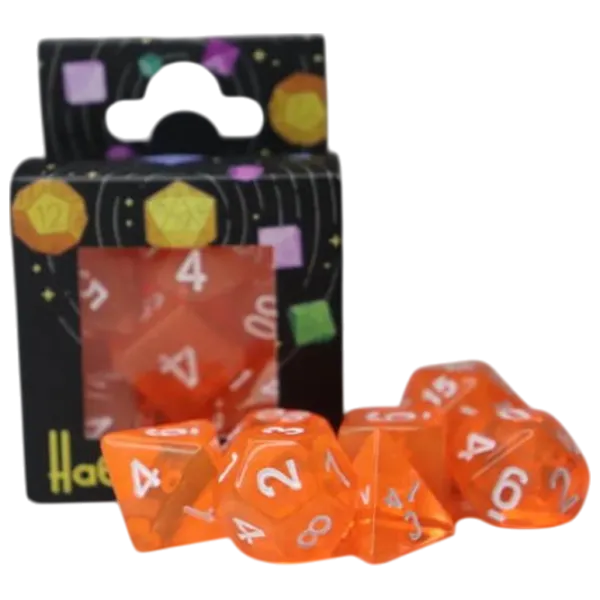 Настольная игра Games 7 Days Transparent 7 Dice 3+/ Набор кубиков photo 1