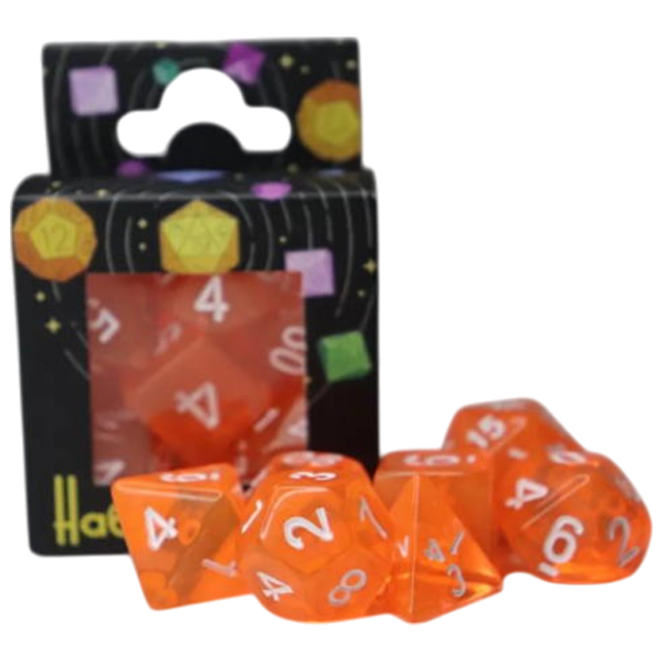Настольная игра Games 7 Days Transparent 7 Dice 3+/ Набор кубиков photo 1