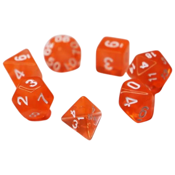 Настольная игра Games 7 Days Transparent 7 Dice 3+/ Набор кубиков photo 2