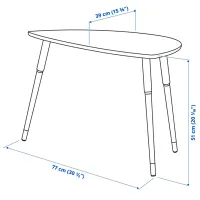 Журнальный столик Ikea Lovbacken 5290207 Коричневый photo 6