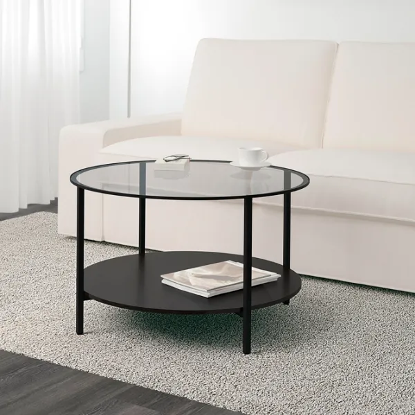 Măsuță de cafea Ikea Vittsjo 5290238 Black photo 2