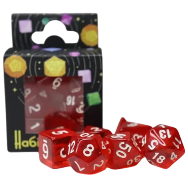 Joc de masă Games 7 Days Elvish Translucent 3+/ Set de cuburi photo 1