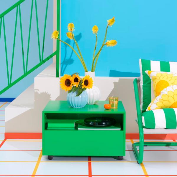 Măsuță de cafea Ikea Garnanas 5722428 Green photo 2