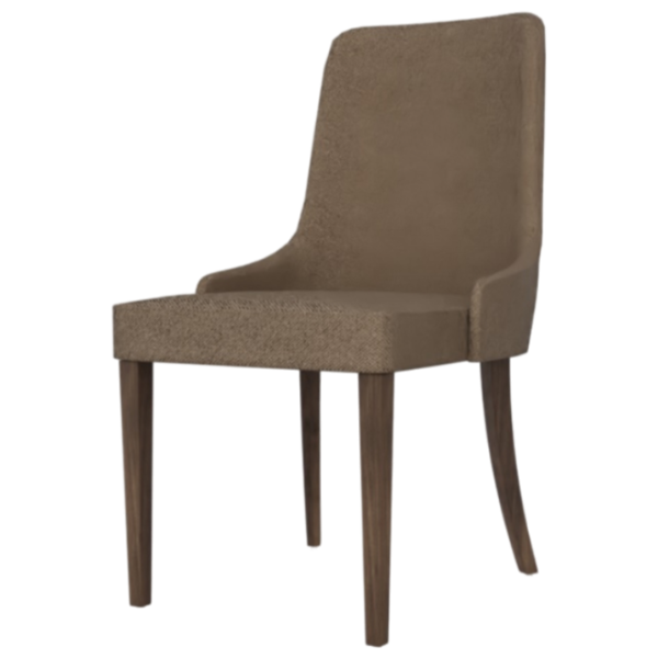 Кухонный стул Dogtas Gold Ткань/ Темно-бежевый Wood photo 1