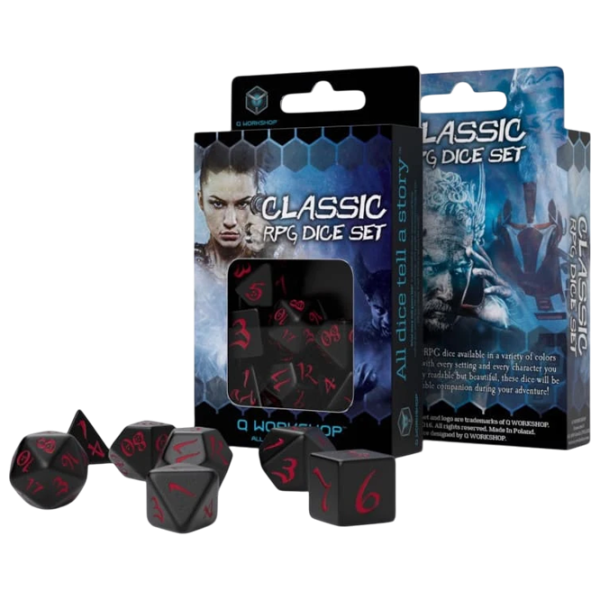 Joc de masă Q-Workshop Classic RPG 3+/ Set de cuburi photo 1