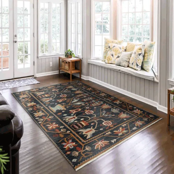 Covor Covoare Ungheni Basarabia Black Beige / Lână photo 3 Covor Covoare Ungheni Basarabia Black Beige / Lână photo 3