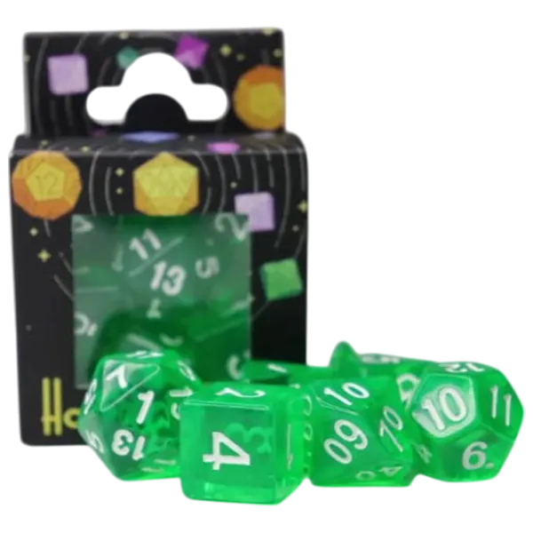 Настольная игра Games 7 Days Transparent 7 Dice 3+/ Набор кубиков photo 1