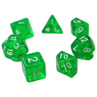 Настольная игра Games 7 Days Transparent 7 Dice 3+/ Набор кубиков photo 2