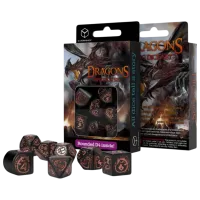 Joc de masă Q-Workshop Dragons Modern 3+/ Set de cuburi