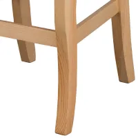 Scaun de bucătărie Drewmax KT115 Lemn/ Asortiment photo 2
