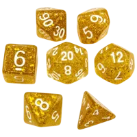 Joc de masă Games 7 Days Glitter 7 Dice 3+/ Set de cuburi