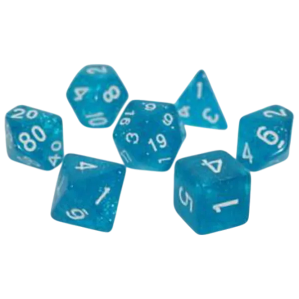 Joc de masă Games 7 Days Glitter 7 Dice 3+/ Set de cuburi photo 1