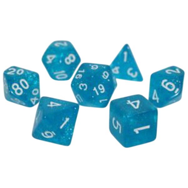 Joc de masă Games 7 Days Glitter 7 Dice 3+/ Set de cuburi photo 1