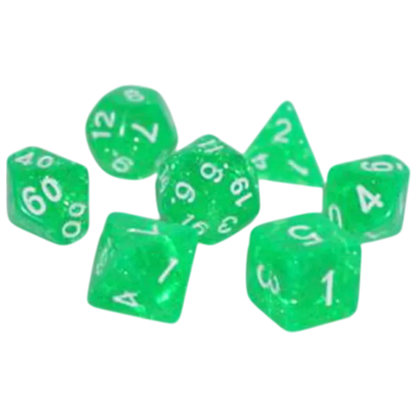 Joc de masă Games 7 Days Glitter 7 Dice 3+/ Set de cuburi photo 1