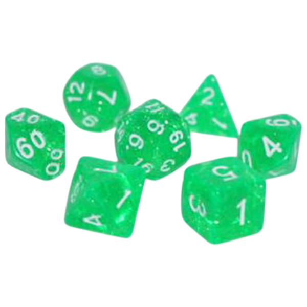 Joc de masă Games 7 Days Glitter 7 Dice 3+/ Set de cuburi photo 1