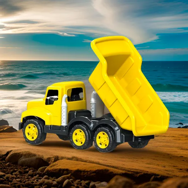 Грузовик Dolu Toy 7112 8690089071125  / / Серый Желтый photo 6