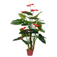 Plantă artificială OEM Anthurium Green / Înălțimea (cm) - 