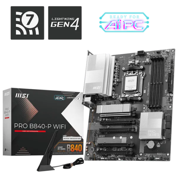 Материнская плата MSI PRO B840-P WIFI ATX / AMD B840-P photo 5