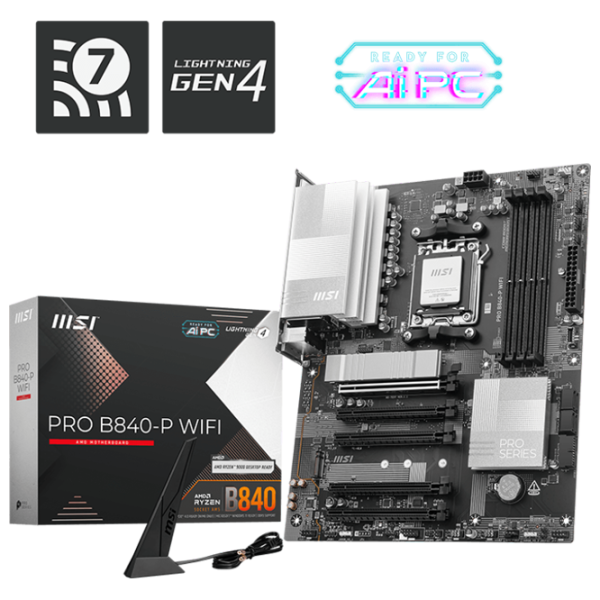 Материнская плата MSI PRO B840-P WIFI ATX / AMD B840-P photo 5