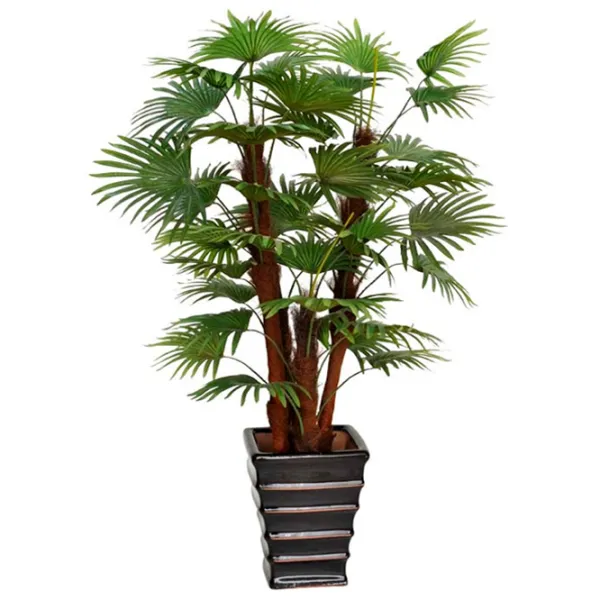 Plantă artificială OEM Fan Palm Green / Înălțimea (cm) -  photo 1 Plantă artificială OEM Fan Palm Green / Înălțimea (cm) -  photo 1