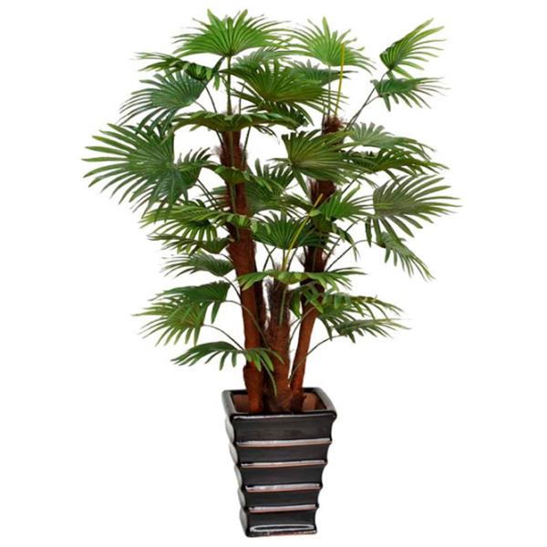 Plantă artificială OEM Fan Palm Green / Înălțimea (cm) -  photo 1 Plantă artificială OEM Fan Palm Green / Înălțimea (cm) -  photo 1