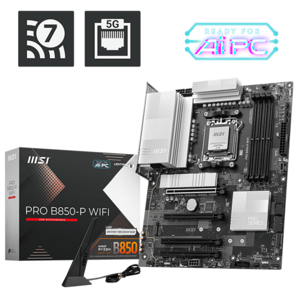 Placă de bază MSI PRO B850-P WIFI ATX / AMD B850-P photo 5