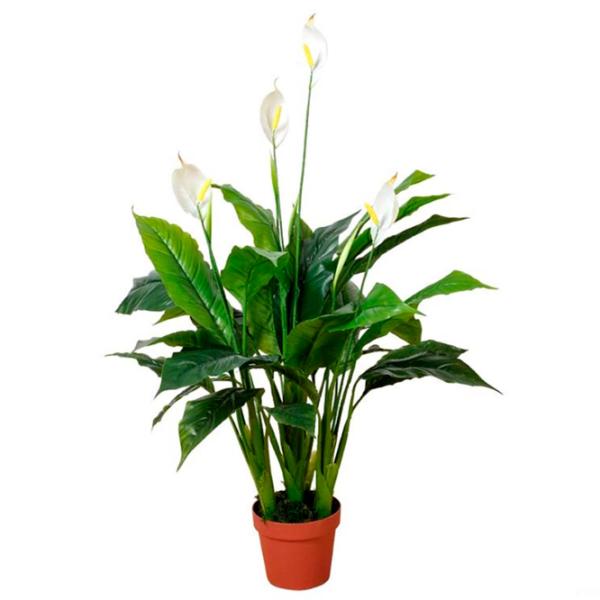 Plantă artificială OEM Spathiphyllum Patinii Green / Înălțimea (cm) - 100 photo 1
