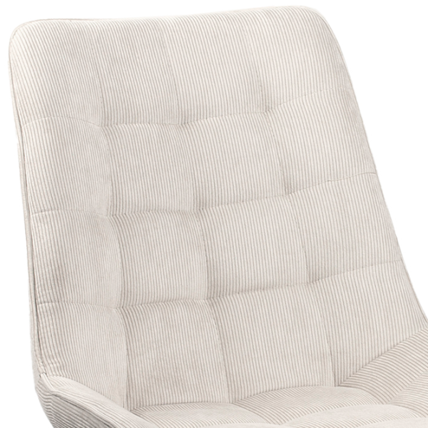 Кухонный стул DecoPrim Hans Ткань/ Белый Черный photo 3 Кухонный стул DecoPrim Hans Ткань/ Белый Черный photo 3