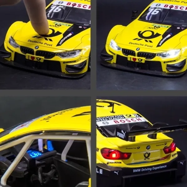 Mașină MSZ BMW M4 DTM 4897071925310   / / Black Multicolor photo 7