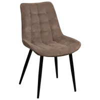 Scaun de bucătărie DecoPrim Hans Stofă/ Light Brown Black
