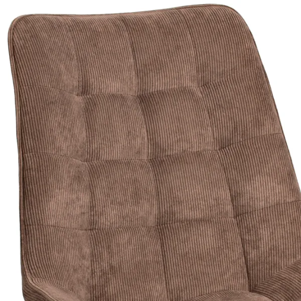 Scaun de bucătărie DecoPrim Hans Stofă/ Light Brown Black photo 2 Scaun de bucătărie DecoPrim Hans Stofă/ Light Brown Black photo 2