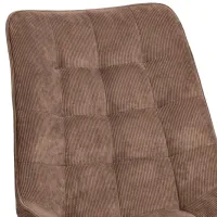 Scaun de bucătărie DecoPrim Hans Stofă/ Light Brown Black photo 2
