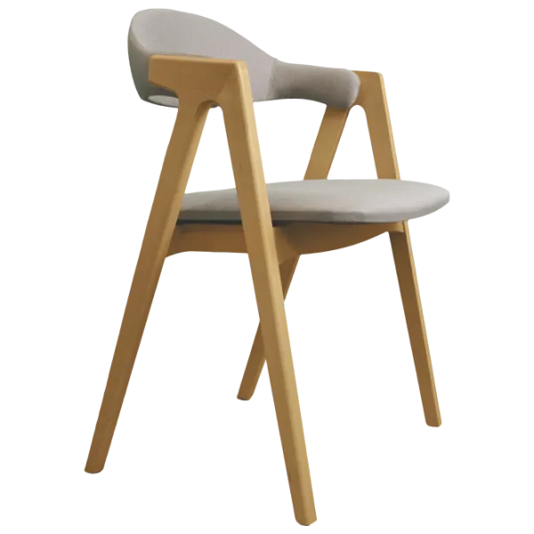 Scaun de bucătărie DecoPrim Logan Ambrella Stofă/ Gray Wood photo 1 Scaun de bucătărie DecoPrim Logan Ambrella Stofă/ Gray Wood photo 1