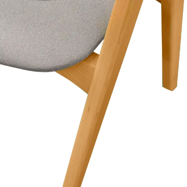 Scaun de bucătărie DecoPrim Logan Ambrella Stofă/ Gray Wood photo 4 Scaun de bucătărie DecoPrim Logan Ambrella Stofă/ Gray Wood photo 4