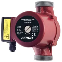 Циркуляционный насос Ferro 32-80 180 Металл / Красный